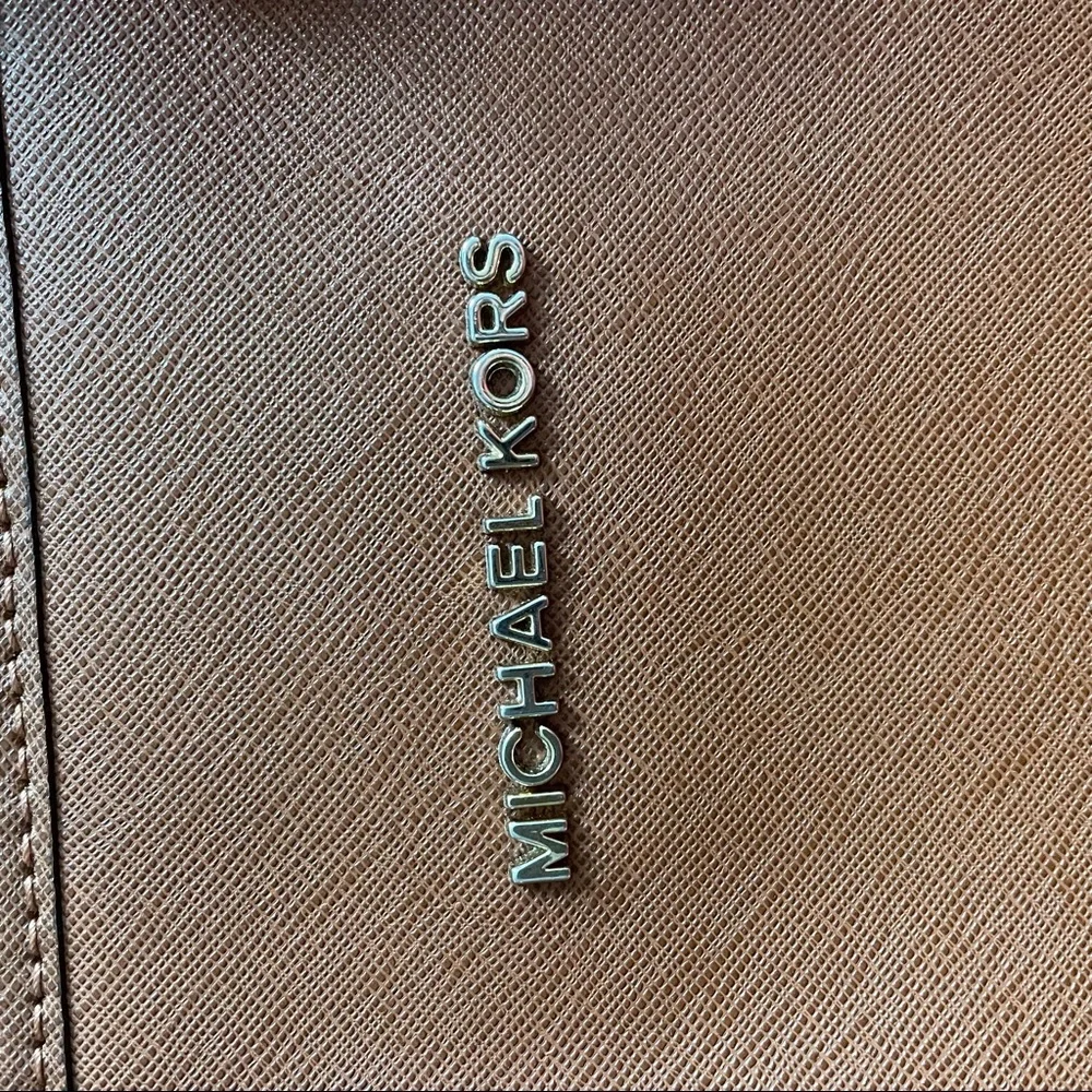 Michael Kors Brown Leather Computer Bag & Purse - Picture 13 of 14